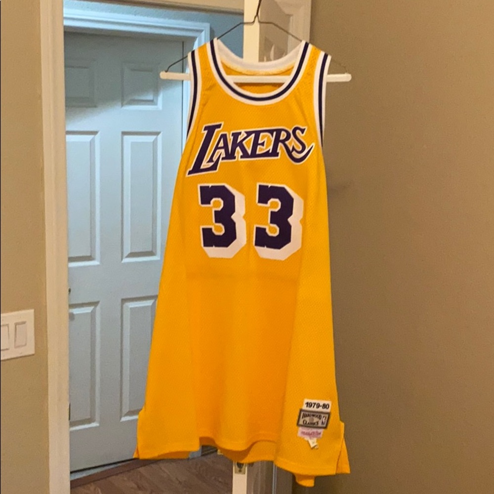 COPY - Mitchell&Ness  laker jersey